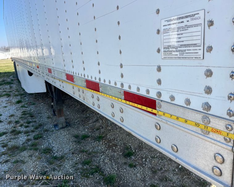 image for item LD9371 2012 Great Dane SUP-1114-31053 refrigerated van trailer