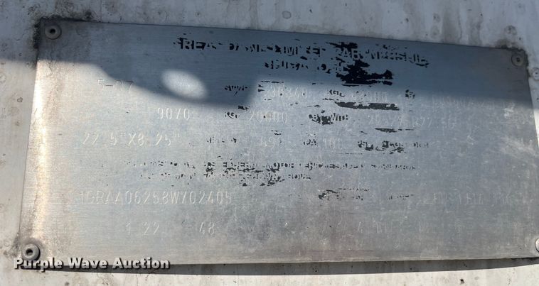 image for item LD9372 2008 Great Dane SUP-1114-11053 refrigerated van trailer