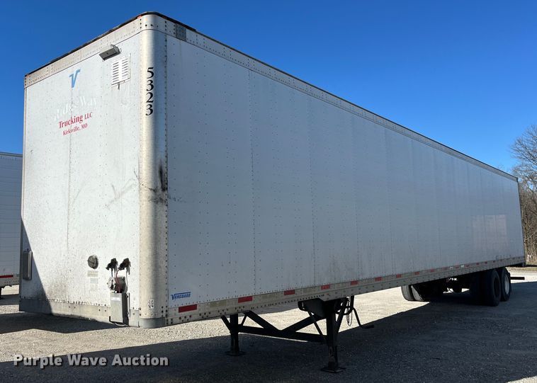 image for item LD9374 2008 Vanguard VIP4000 dry van trailer