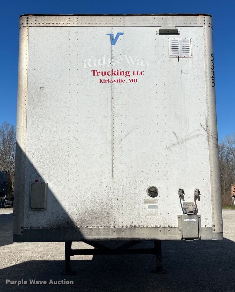 image for item LD9374 2008 Vanguard VIP4000 dry van trailer