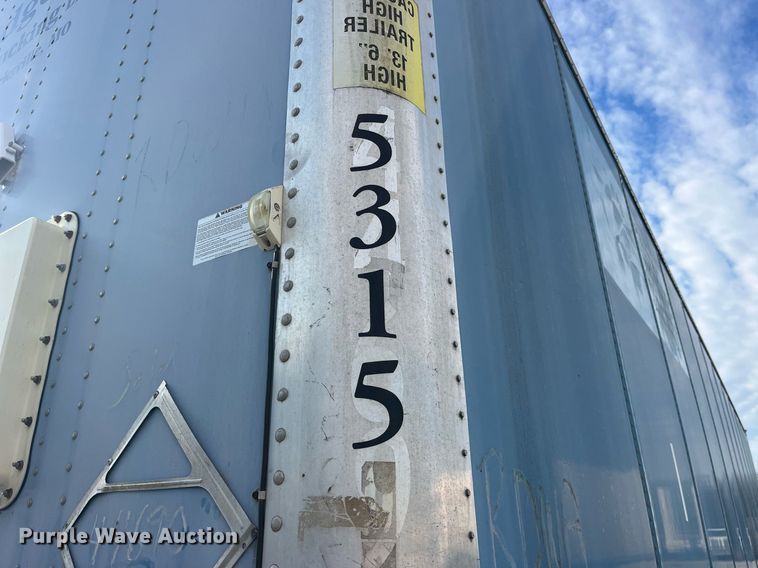 image for item LD9895 2009 Wabash DVCVHPC dry van trailer