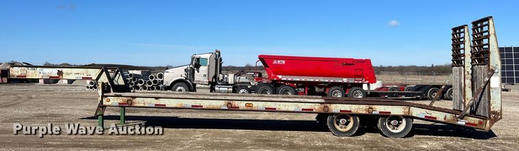 image for item MO9220 1994 Rogers BT25 equipment trailer