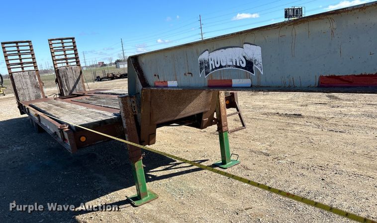image for item MO9220 1994 Rogers BT25 equipment trailer