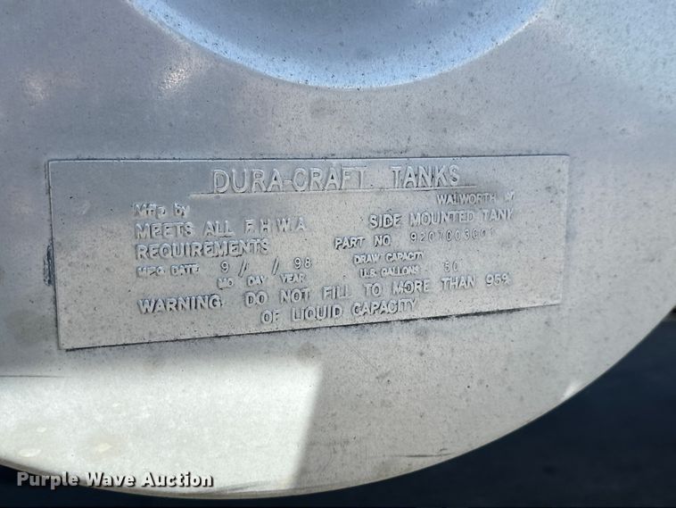 image for item OE9038 1999 Utility refrigerated van trailer