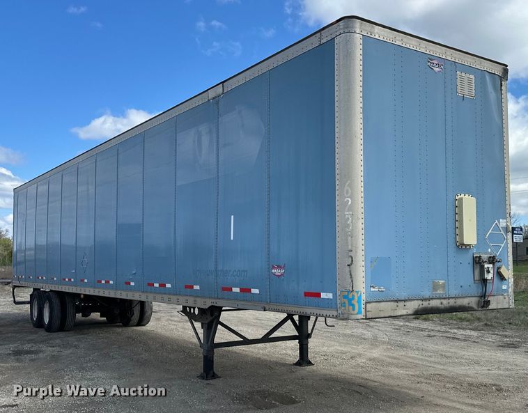 image for item OF9357 2015 Wabash  dry van trailer