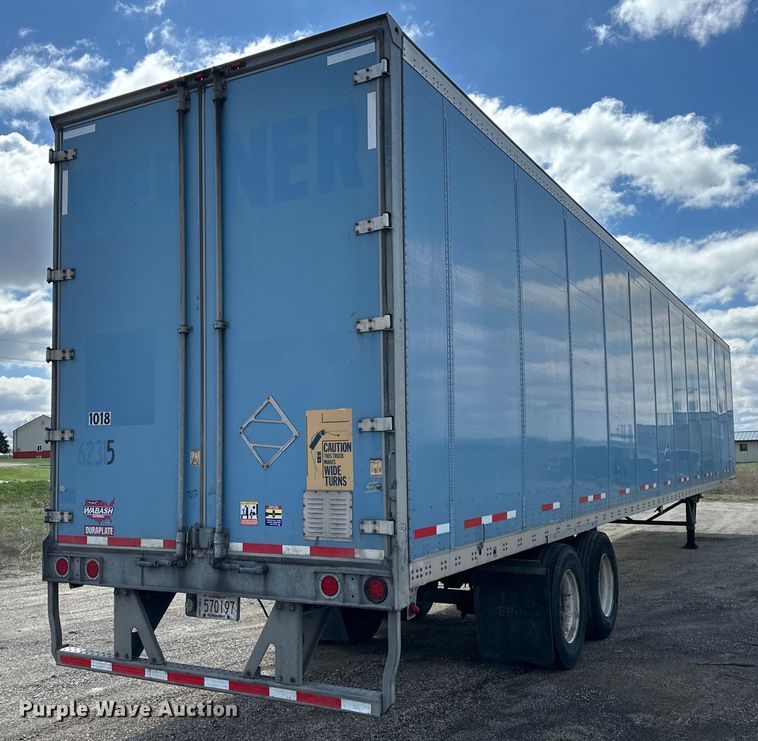 image for item OF9357 2015 Wabash  dry van trailer