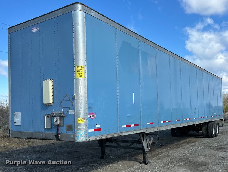 image for item OF9359 2015 Wabash dry van trailer
