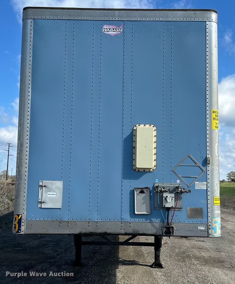 image for item OF9359 2015 Wabash dry van trailer