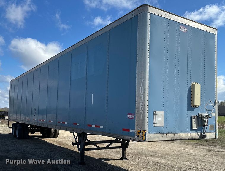 image for item OF9359 2015 Wabash dry van trailer