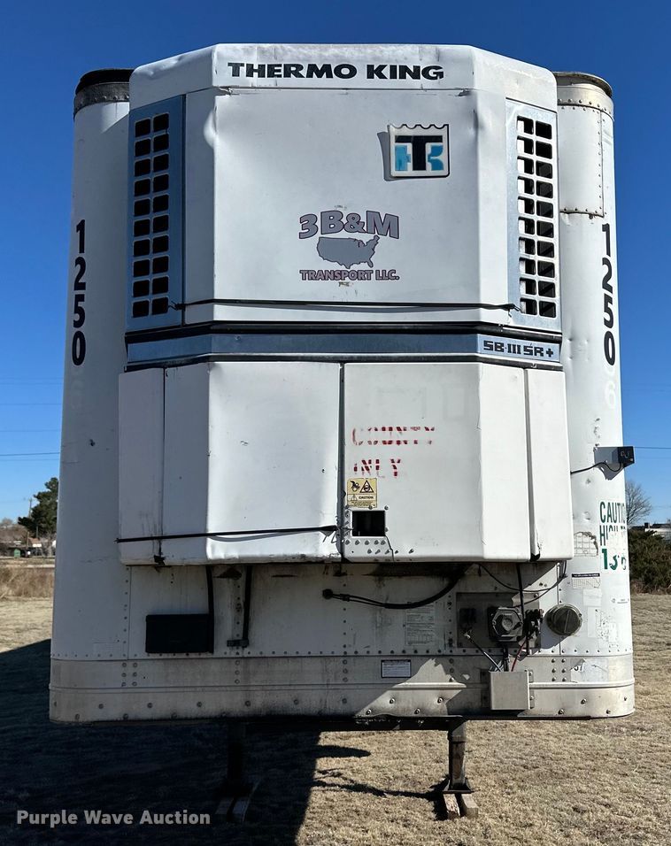 image for item OI9337 2005 Wabash refrigerated van trailer