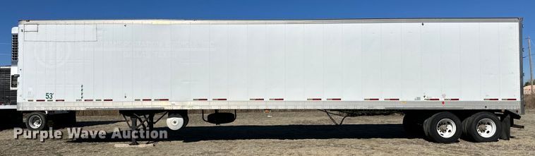 image for item OI9337 2005 Wabash refrigerated van trailer