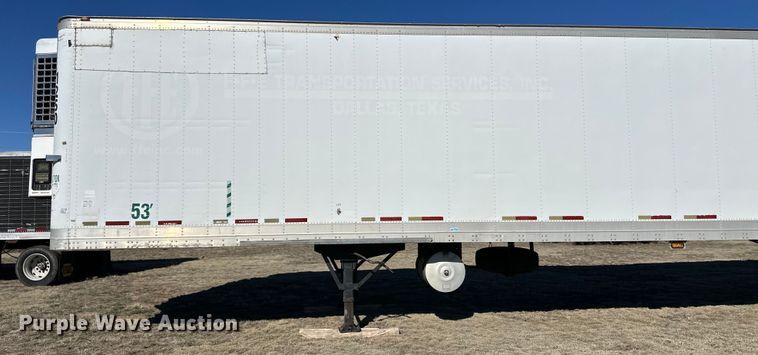 image for item OI9337 2005 Wabash refrigerated van trailer