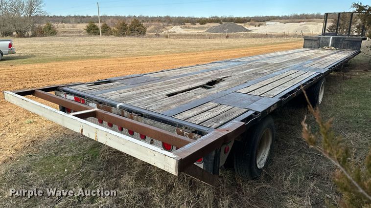 image for item OJ9487 1989 Transcraft DTLM 22-48 drop deck trailer