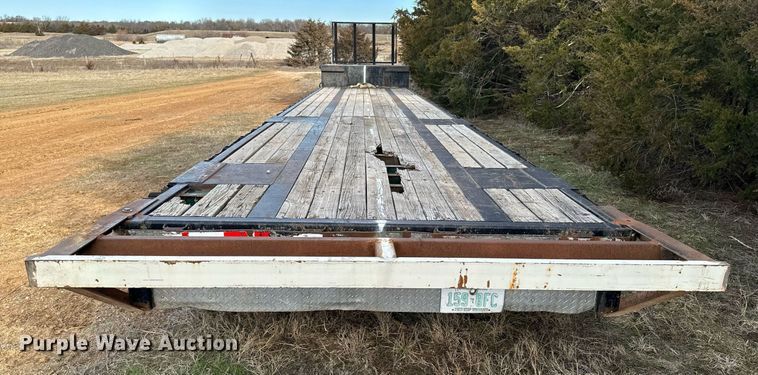 image for item OJ9487 1989 Transcraft DTLM 22-48 drop deck trailer