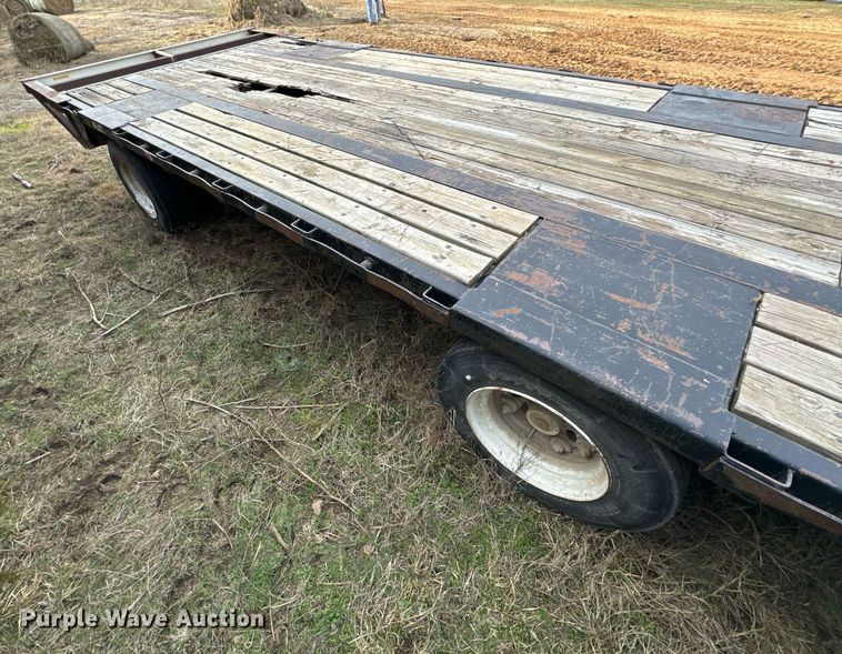 image for item OJ9487 1989 Transcraft DTLM 22-48 drop deck trailer