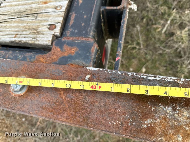 image for item OJ9487 1989 Transcraft DTLM 22-48 drop deck trailer