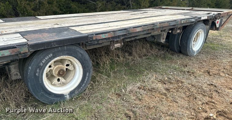 image for item OJ9487 1989 Transcraft DTLM 22-48 drop deck trailer