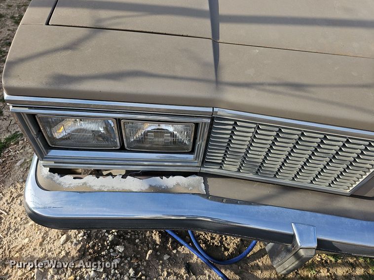 image for item DM1589 1984 Oldsmobile Delta 88 Royale 