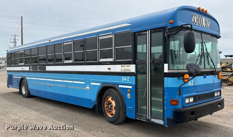 image for item DN2414 2005 Blue Bird All American school bus