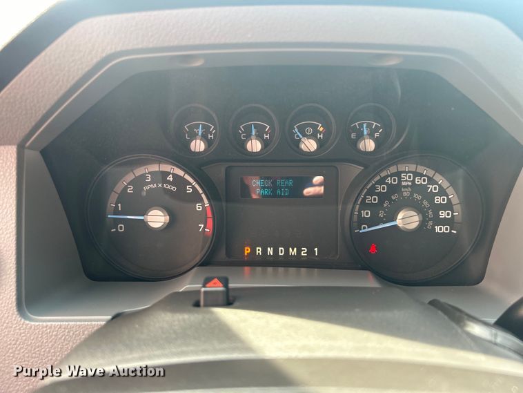 image for item DO1075 2015 Ford F250 Super Duty SuperCab pickup truck