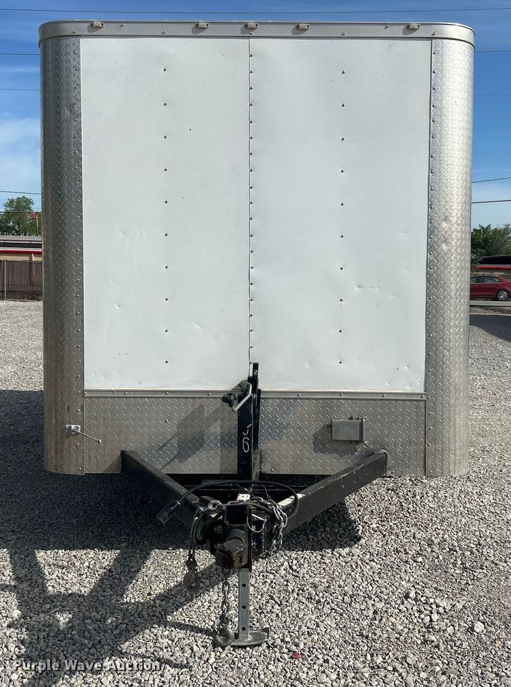 image for item DO1076 2021 Cargo Craft of Texas, Inc. EF-7142 enclosed cargo trailer