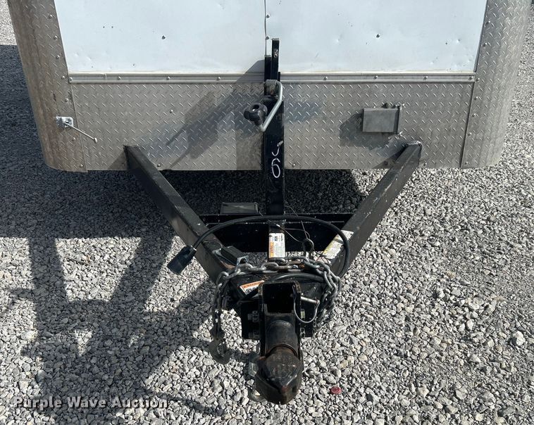 image for item DO1076 2021 Cargo Craft of Texas, Inc. EF-7142 enclosed cargo trailer