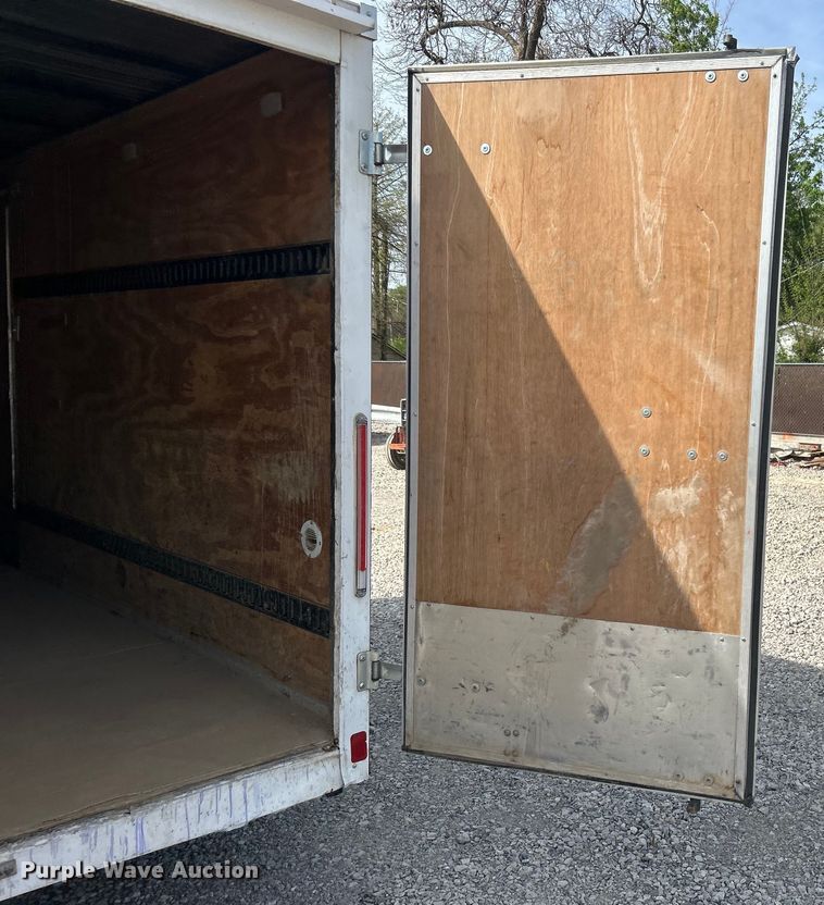 image for item DO1076 2021 Cargo Craft of Texas, Inc. EF-7142 enclosed cargo trailer