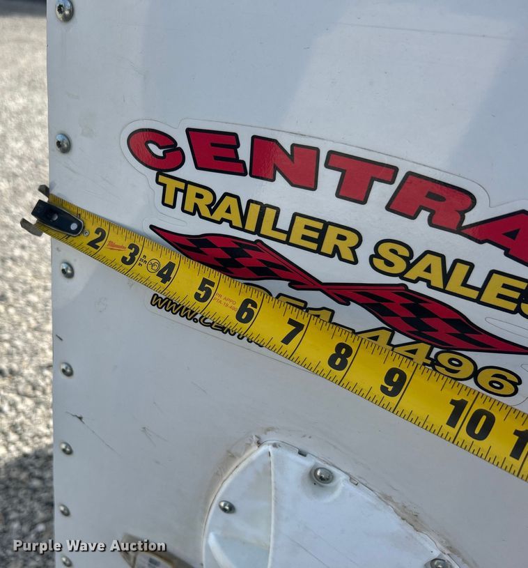 image for item DO1076 2021 Cargo Craft of Texas, Inc. EF-7142 enclosed cargo trailer