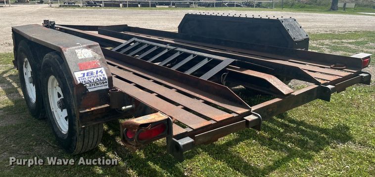 image for item DO1079 Shop Built equipment trailer