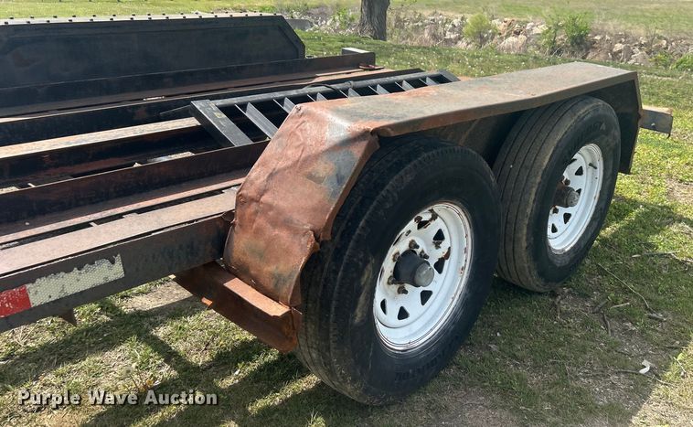 image for item DO1079 Shop Built equipment trailer
