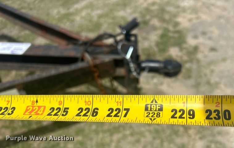 image for item DO1079 Shop Built equipment trailer