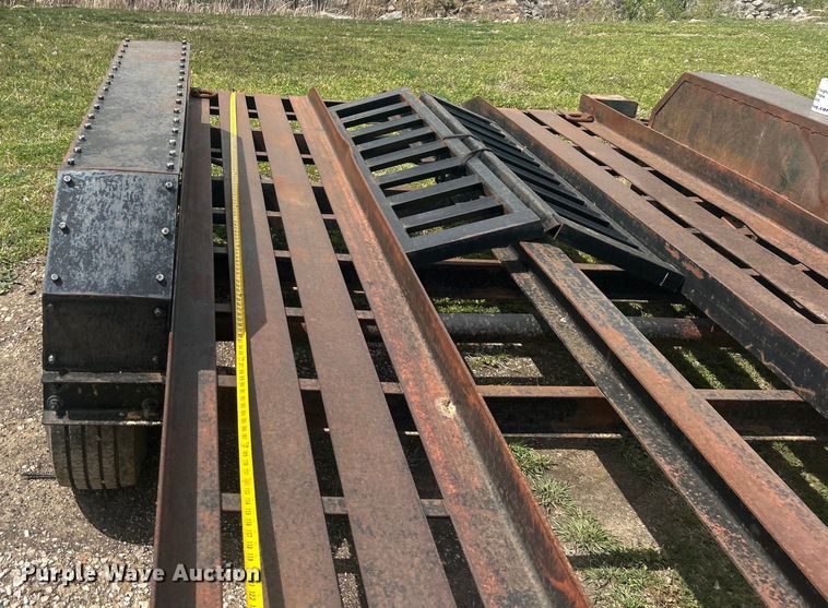 image for item DO1079 Shop Built equipment trailer