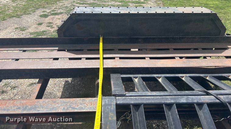 image for item DO1079 Shop Built equipment trailer