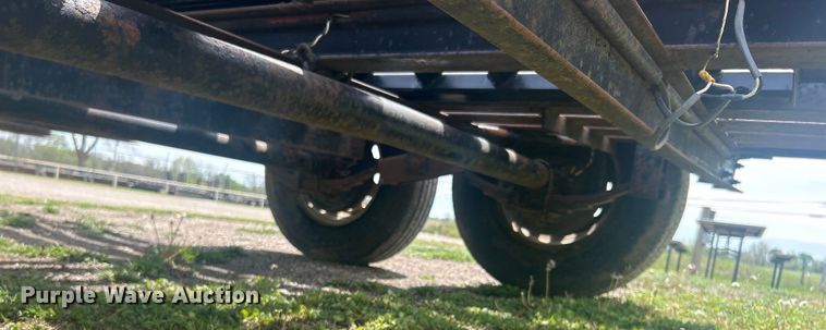 image for item DO1079 Shop Built equipment trailer