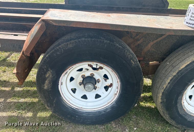 image for item DO1079 Shop Built equipment trailer