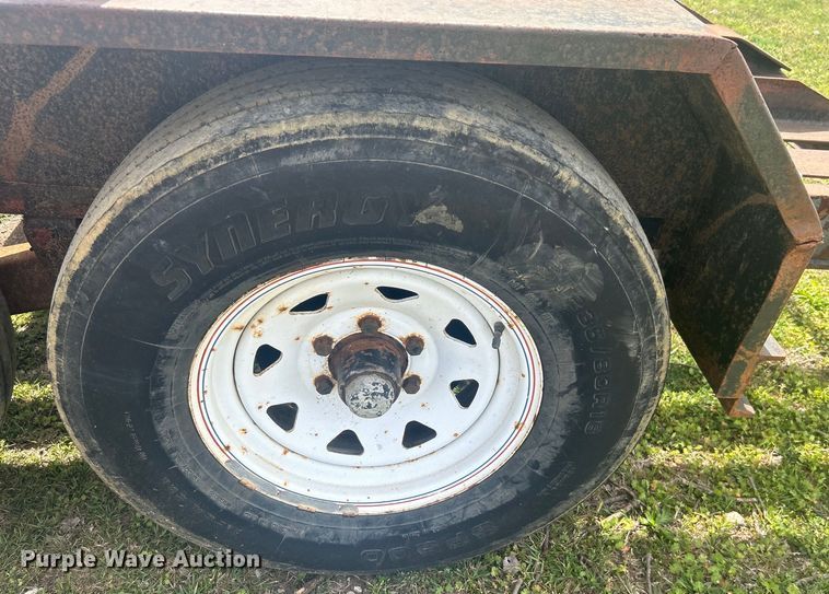 image for item DO1079 Shop Built equipment trailer