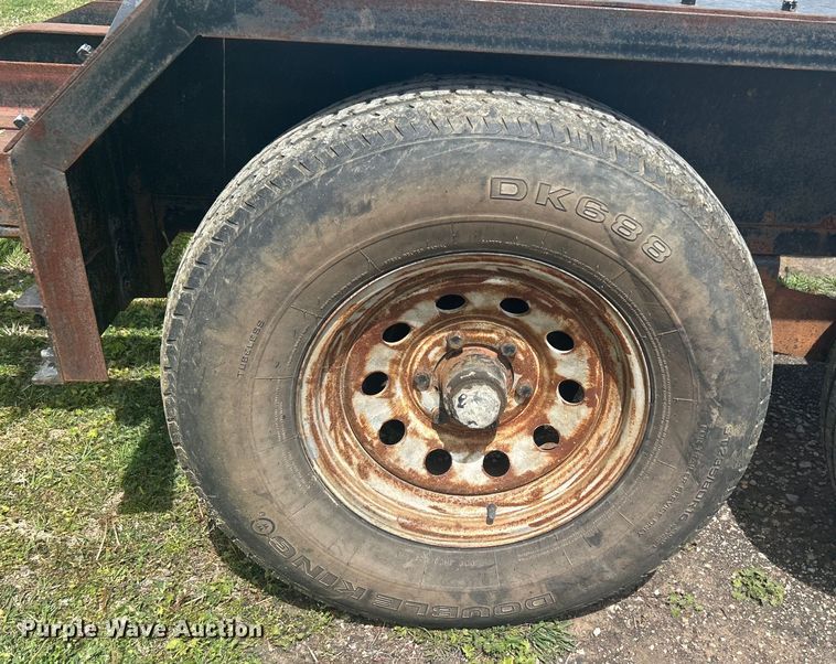 image for item DO1079 Shop Built equipment trailer