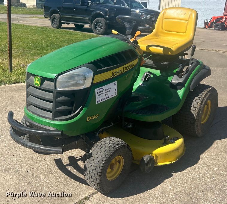 image for item DO1081 2015 John Deere D130 lawn mower