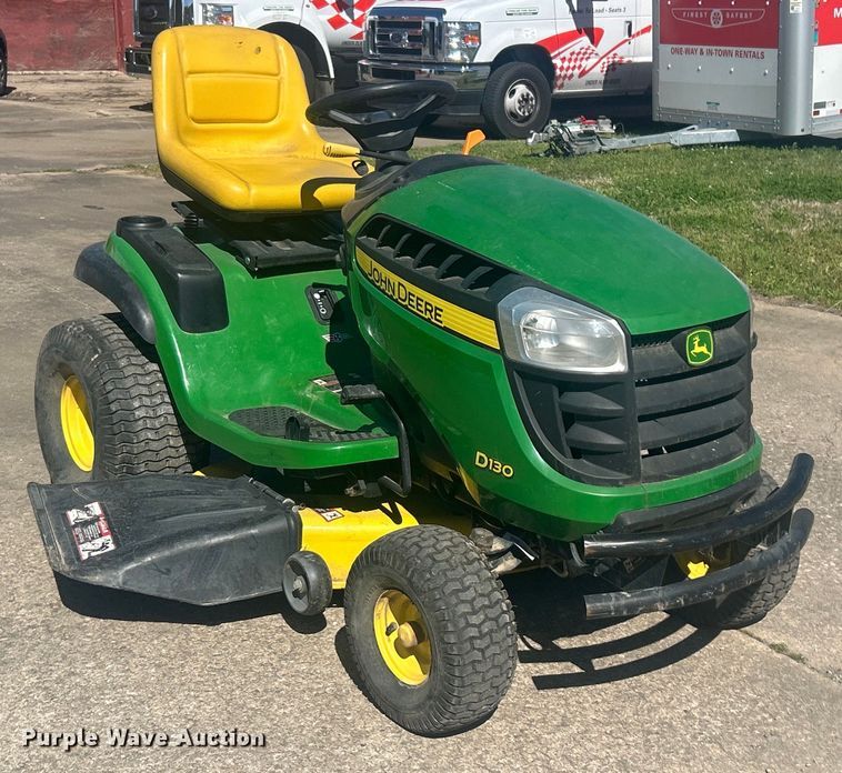 image for item DO1081 2015 John Deere D130 lawn mower