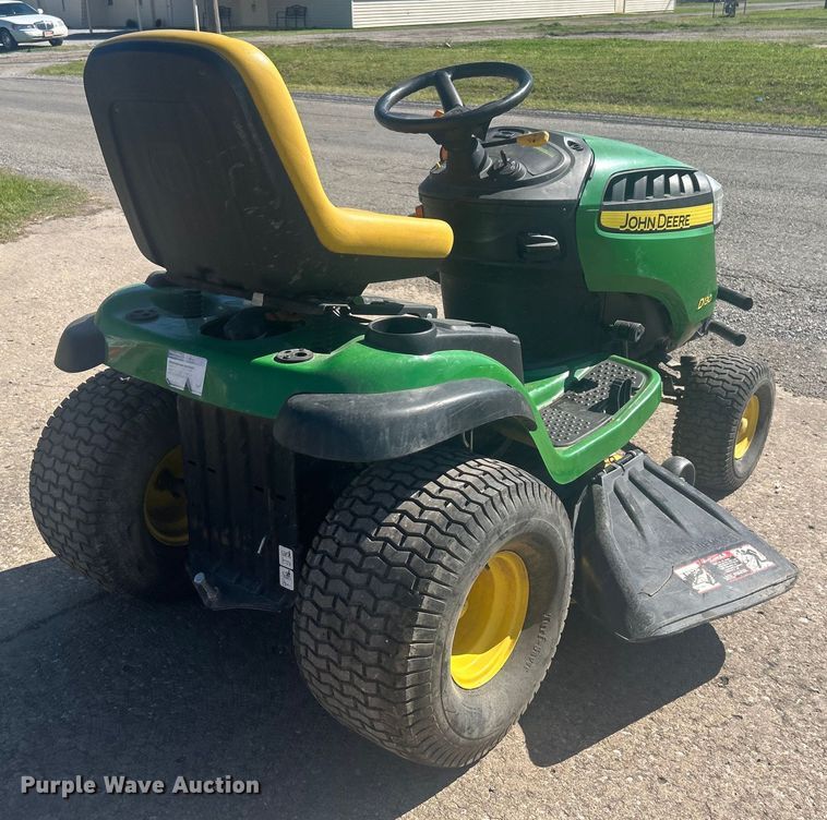 image for item DO1081 2015 John Deere D130 lawn mower