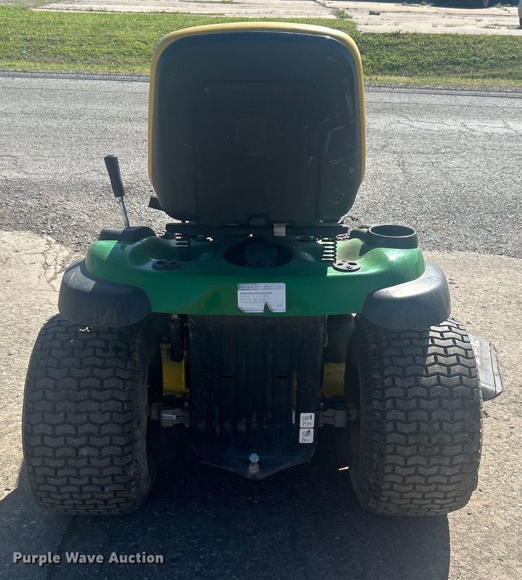 image for item DO1081 2015 John Deere D130 lawn mower