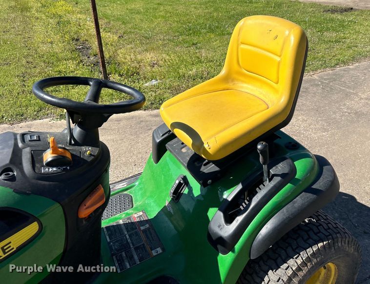 image for item DO1081 2015 John Deere D130 lawn mower