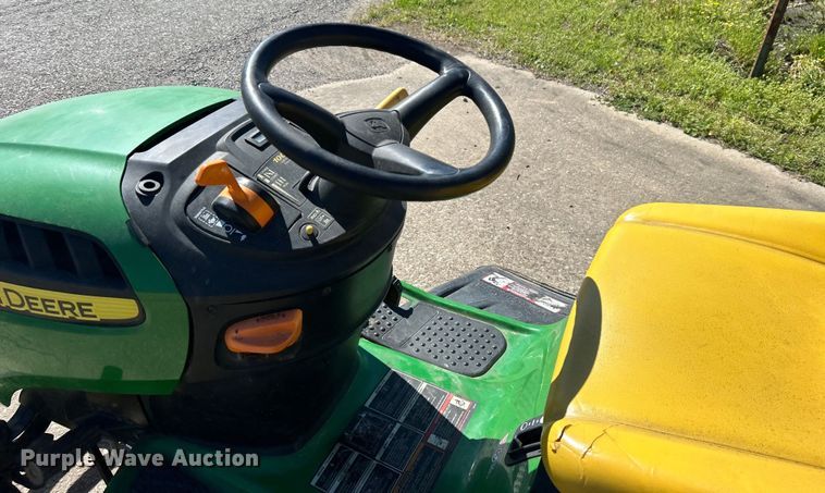 image for item DO1081 2015 John Deere D130 lawn mower