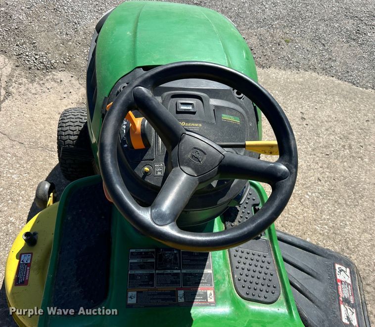 image for item DO1081 2015 John Deere D130 lawn mower