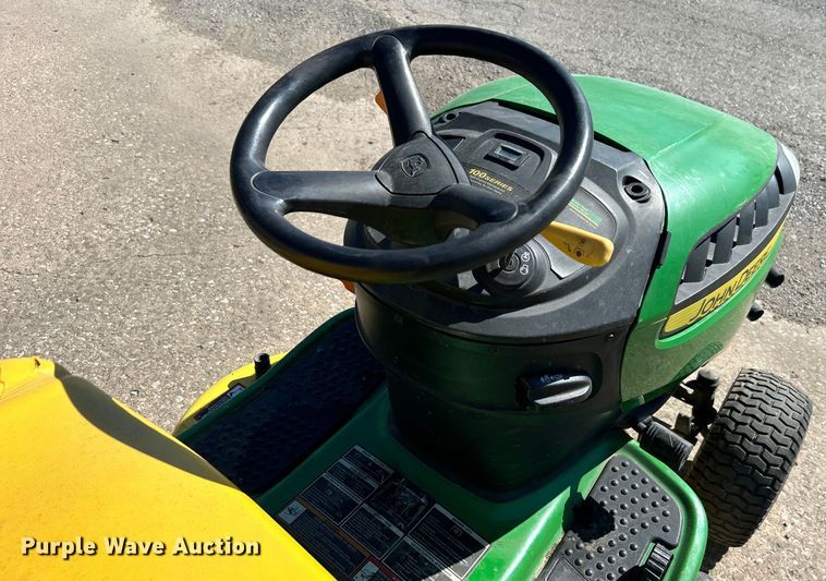 image for item DO1081 2015 John Deere D130 lawn mower