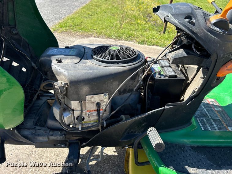 image for item DO1081 2015 John Deere D130 lawn mower