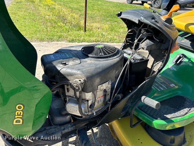 image for item DO1081 2015 John Deere D130 lawn mower