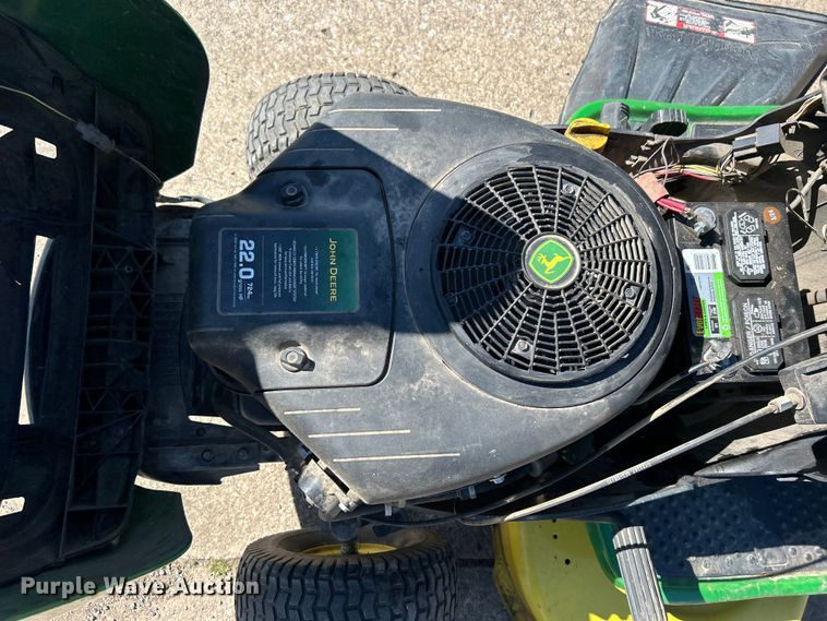 image for item DO1081 2015 John Deere D130 lawn mower