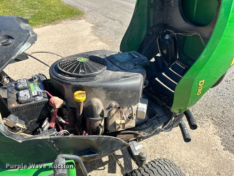 image for item DO1081 2015 John Deere D130 lawn mower