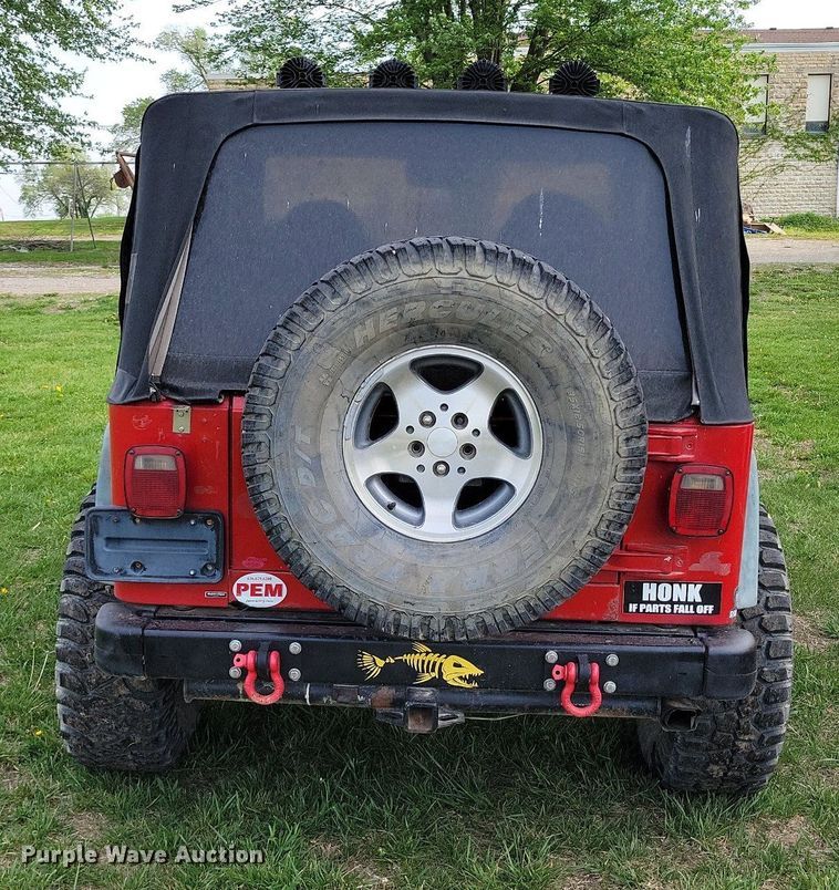image for item DP1340 1998 Jeep Wrangler  SUV